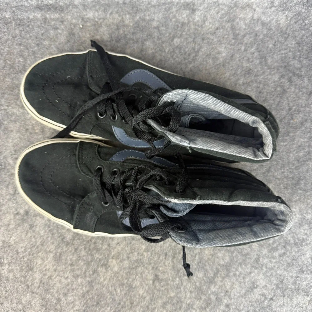 Vans SK8-Hi Reissue high top trainers Mens 7 US/ 40 EU Black‎ Dark Slate